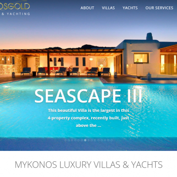 Mykonos Villas - Luxury Villa Rentals & Yacht Char